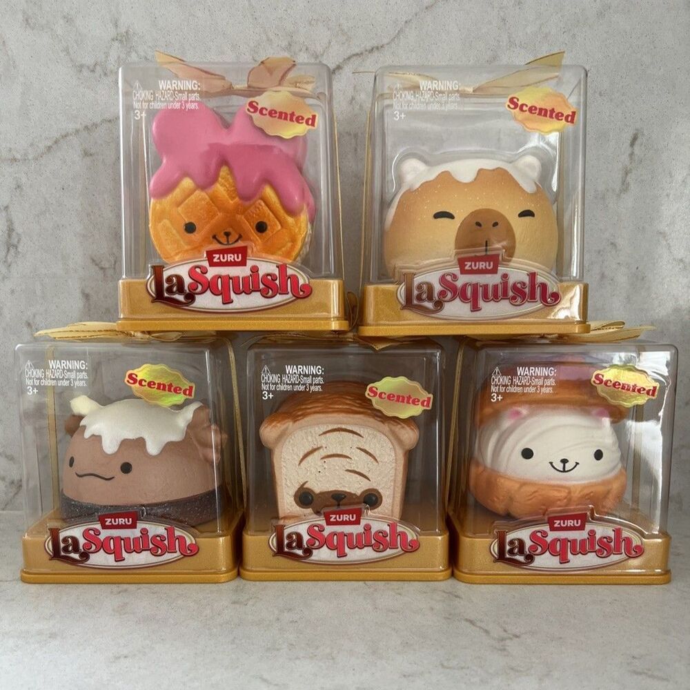 NEW RELEASE - Zuru La Squish Slow Rise Squishy Scented - Choose 1